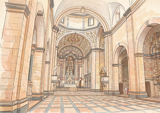 Igreja dos Agostinhos, Panteão dos Duques de Bragança 2